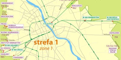 Varşova Harita Bölgesi 1 2 