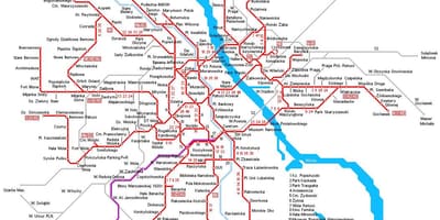 Varşova tren göster