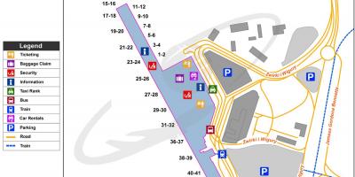 Varşova frederic chopin havaalanı Haritayı göster